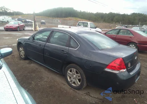 2012 Chevrolet Impala Lt из США, поврежденный, VIN 2G1WG5E37C1289319